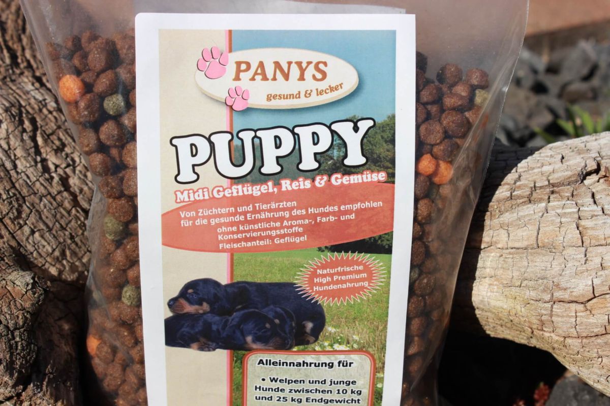 Puppy Midi Geflügel, Reis + Gemüse Testangebot 2 x 400g zum Preis von 1