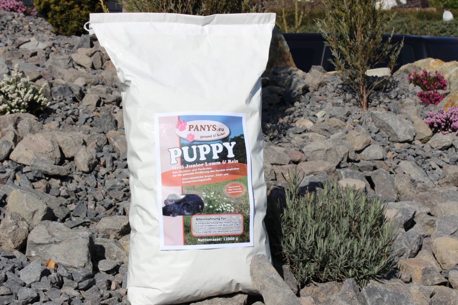 Puppy Midi (Junior) Lamm & Reis für Welpen Züchterangebot 3 + 1 gratis